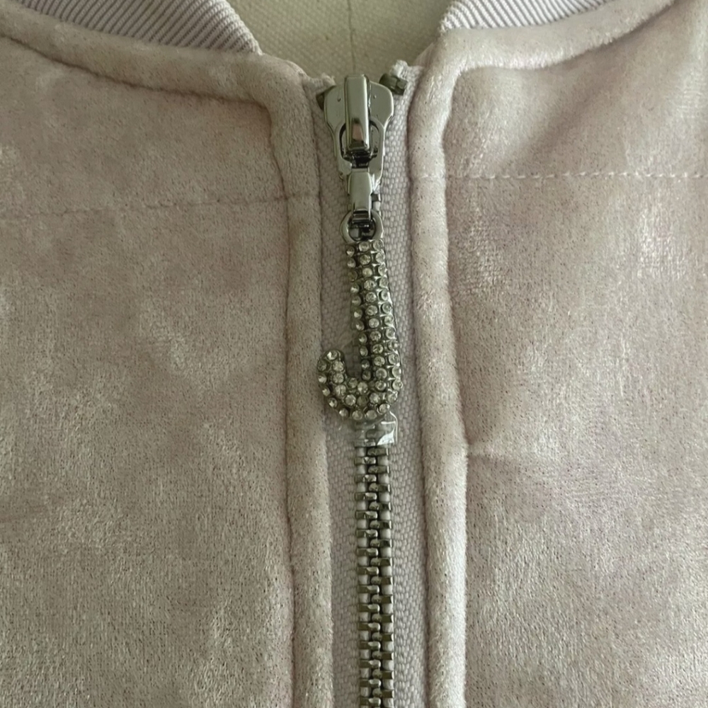 Stunning Light Pink Juicy Couture Bomber Jacket♡ - Picture 5 of 7